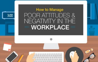 [Infographic] How to Manage Poor Attitudes and Negativity in the Workplace