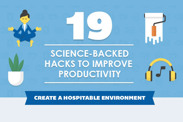 Infographic 19 Science Backed Hacks To Improve Productivity Hppy 1178