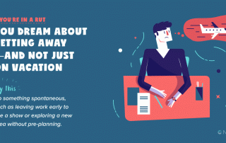 [Infographic] How To Know When You're Stuck In A Rut